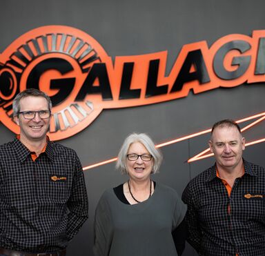 Photo of Dan Loughnane, Sarah Adams and Darrell Jones. L-R