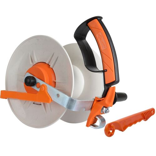 Geared Electric Fence Reel Tape Wire Rope Fencing Handheld Mounted