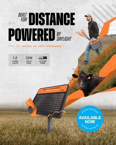 S120 Lithium Solar Energizer, available online and instore now.