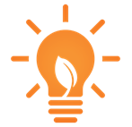 Icon - Sustainability energy-efficient lighting