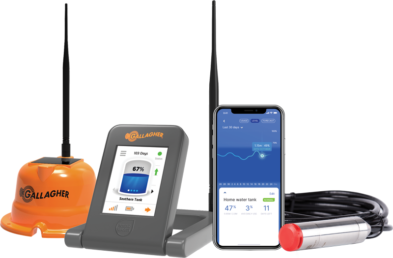 Gallagher Tank Level Start Kit bundle with app