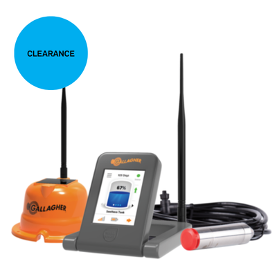 Tank Level Starter Kit marked for clearance sale with blue promotional sticker