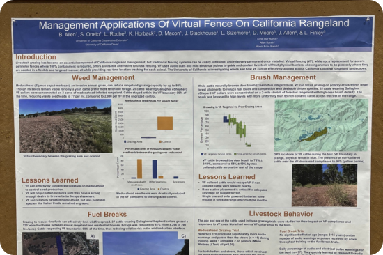 Poster on wall