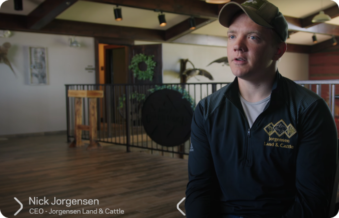 Nick Jorgensen - CEO Jorgensen Land & Cattle
