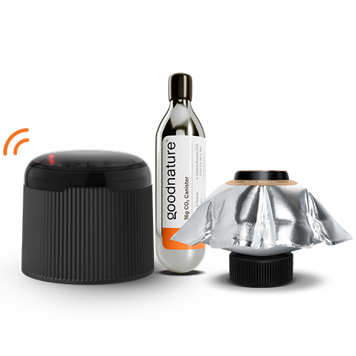 Goodnature Smart Cap with Signal ALP Nut Butter and CO2 canister
