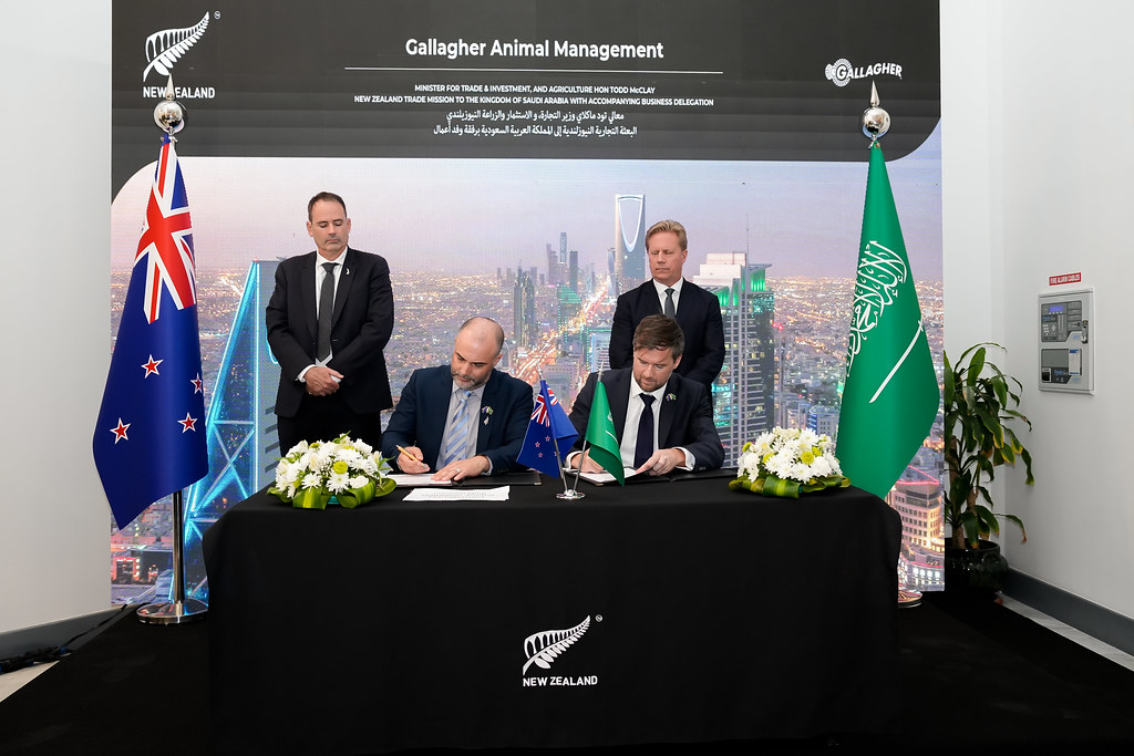 New Zealand trade mission to the Kingdom of Saudi Arabia with accompanying business delegation