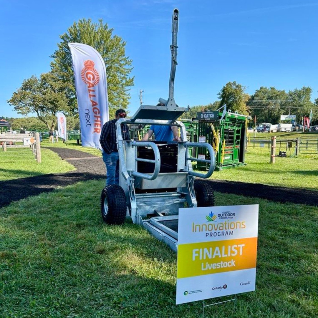 Gallagher Auto Weigher - Canada's Outdoor Farm Show - Finalist